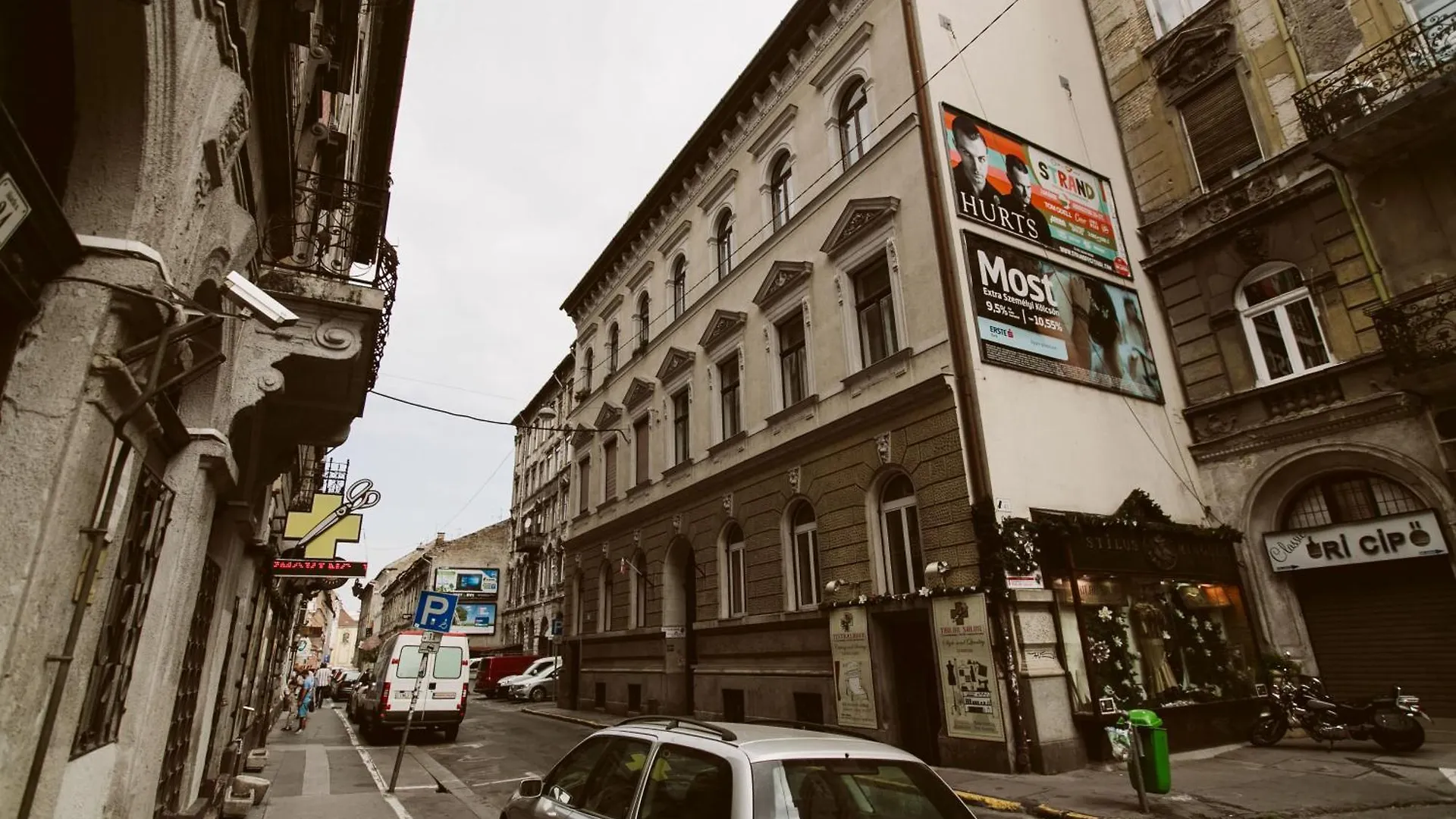 Turquoise Harmony In The Heart Of The City Budapest